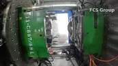 Moldeo por inyección de luz trasera bicolor