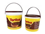 Cubo de chocolate IML con tapa  